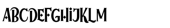 Megloria Font UPPERCASE