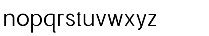 Megna Light Font LOWERCASE