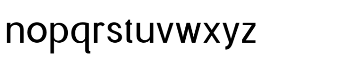 Megna Regular Font LOWERCASE