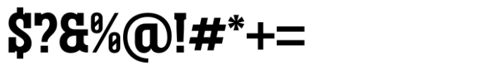 Megolan Regular Font OTHER CHARS