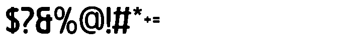 Megster Regular Font OTHER CHARS