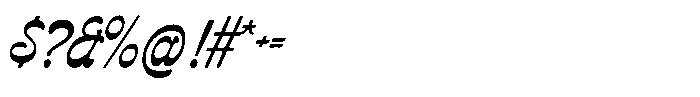 Megster Script Regular Font OTHER CHARS