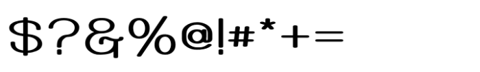 Meichic Bold Expand Font OTHER CHARS