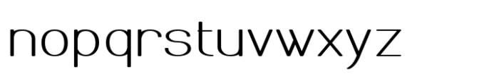 Meichic Expand Font LOWERCASE