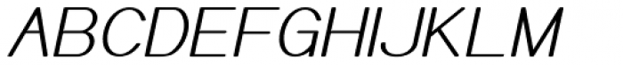 Meichic SemiBold Oblique Font UPPERCASE