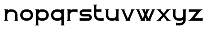 Meijiku Font LOWERCASE