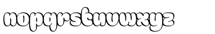 Meila Stroke Regular Font LOWERCASE