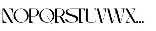 Mekaryu Display Serif Font UPPERCASE