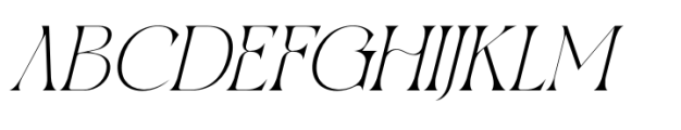 Melagllik Italic FONT