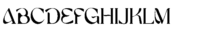 Melagu Font UPPERCASE