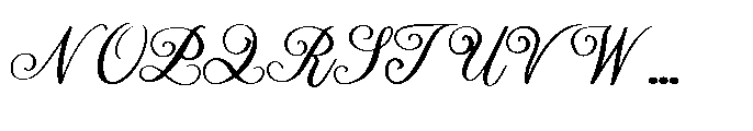 Melanique Font UPPERCASE