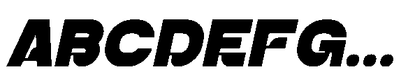 Melankole Italic Font UPPERCASE