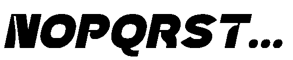 Melankole Italic Font UPPERCASE