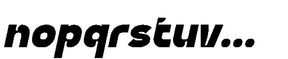 Melankole Italic Font LOWERCASE