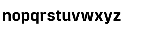 Meldr Thai Bold Font LOWERCASE