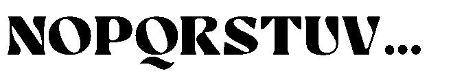 Melfira Bold Font UPPERCASE