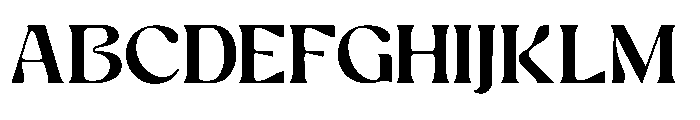 Melfira Medium Font UPPERCASE