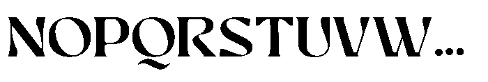 Melfira Medium Font UPPERCASE