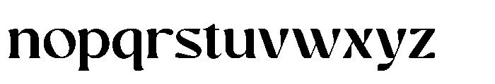 Melfira Medium Font LOWERCASE