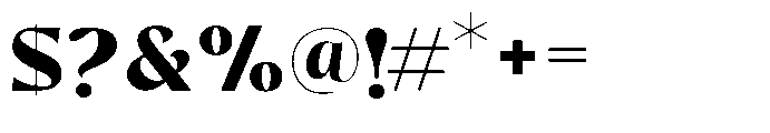Melfira Semi Bold Font OTHER CHARS