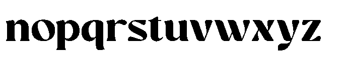 Melfira Semi Bold Font LOWERCASE