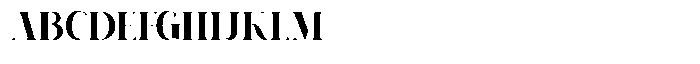 Melgita Benka Bold Font UPPERCASE