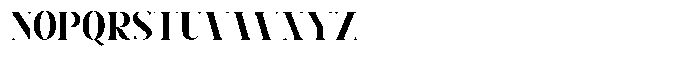 Melgita Benka Bold Font UPPERCASE