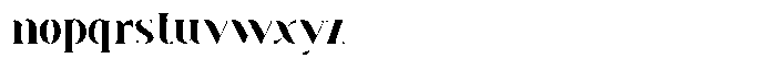Melgita Benka Bold Font LOWERCASE