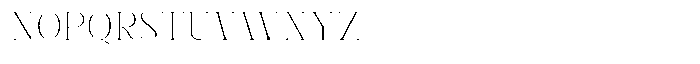 Melgita Benka Extra Light Font UPPERCASE