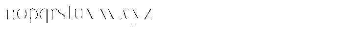 Melgita Benka Extra Light Font LOWERCASE