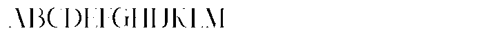 Melgita Benka Regular Font UPPERCASE