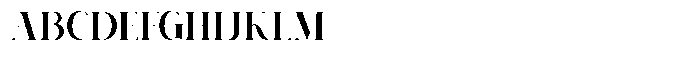 Melgita Benka Semi Bold Font UPPERCASE
