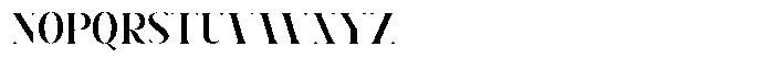Melgita Benka Semi Bold Font UPPERCASE