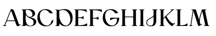 Melian Kingsley Regular Font UPPERCASE