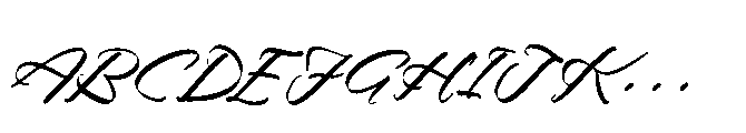 Melifates Italic Font UPPERCASE