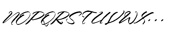 Melifates Italic Font UPPERCASE