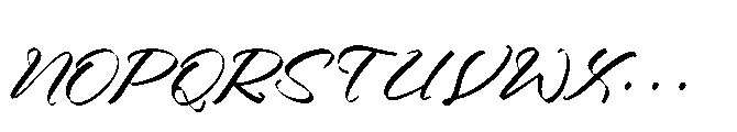Melifates Regular Font UPPERCASE