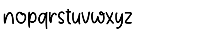 Meliowra Font LOWERCASE