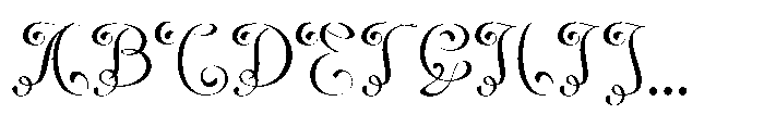 Melkova Font UPPERCASE