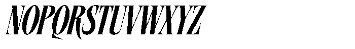 Mellgro Italic Font UPPERCASE