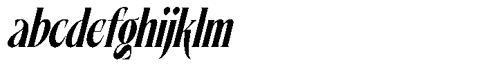 Mellgro Italic FONT