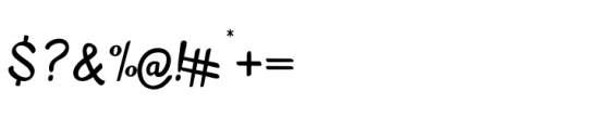 Mellifret Regular Font OTHER CHARS