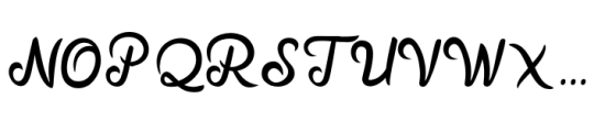 Mellifret Regular Font UPPERCASE