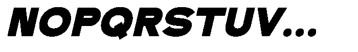 Mello Sans Black Italic Font UPPERCASE