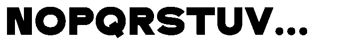 Mello Sans Black Font UPPERCASE