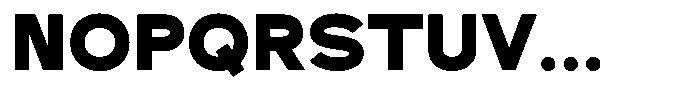 Mello Sans Extra Bold Font UPPERCASE