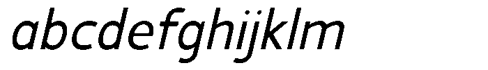 Mello Sans Light Italic FONT