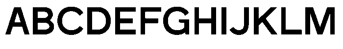 Mello Sans Medium Font UPPERCASE