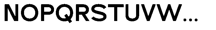 Mello Sans Medium Font UPPERCASE