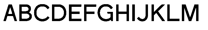 Mello Sans Regular Font UPPERCASE